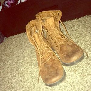 Brown boots